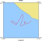 01021 location map of where navigation equipment operated