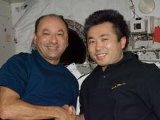 Mark Polansky and Koichi Wakata