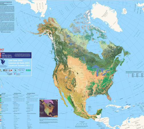 Thumbnail of 2005 Landcover map from the National Atlas
