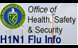 graphic link to Office of Health, Safety, & Security's H1N1 Flu Info