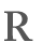 Subheader: Letter R