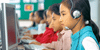 children in a computer lab