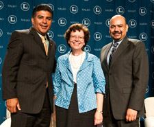 Los Angeles City Councilman Tony Cardenas, Under Secretary Blank and NALEO Education Fund Executive Director Arturo Vargas at the NALEO Annual Conference Breakfast Plenary Session on Friday, June 26.