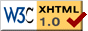 XHTML 1.0 Valid!