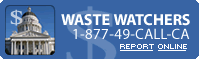 How to report fraud? Call 1 877-49-CALL-CA