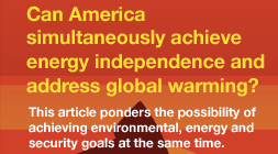 Can America simultaneously achieve energy independence and address global warming?