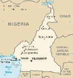 Cameroon map