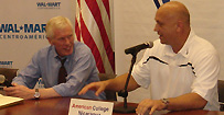 Photo of Cal Ripken at the U.S. Embassy in Nicaragua