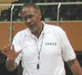 Photo of Former NBA Star  Purvis Short during a basketball clinic in Jeddah