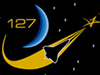 partial capture of STS-127 logo