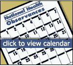 Health Observances Calendar