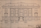 Architectural Drawing of Oregon Supreme Court building