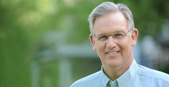 Governor Nixon at the soybean farm.