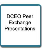 DCEO peer exchange presentations