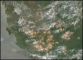 Fires in Sierra Leone