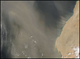 Dust Storm off West Africa