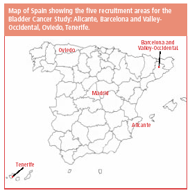 Map of Spain