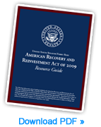 Download the American Recovery and Reinvestment Act of 2009 Resource Guide