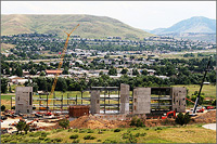 Photo of construction activity on the Research Support Facilities.