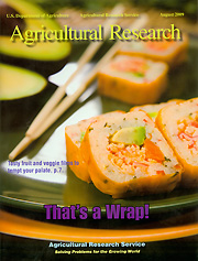 Cover of August 2009 Agricultural Research Magazine: Link to Table of Contents online