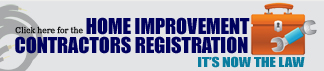 Home Improvement Contractor Registration