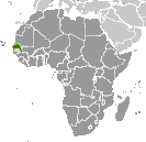 Location of Senegal