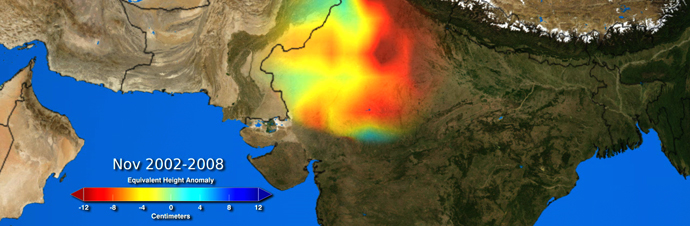 NASA Satellites Unlock Secret to Northern India's Vanishing Water