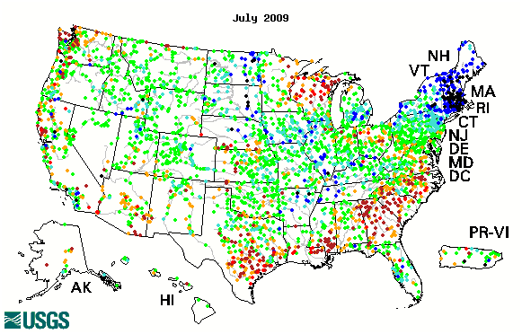 flow condition map