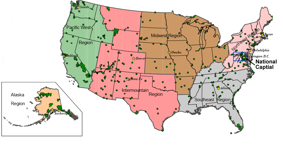 NPS Regions