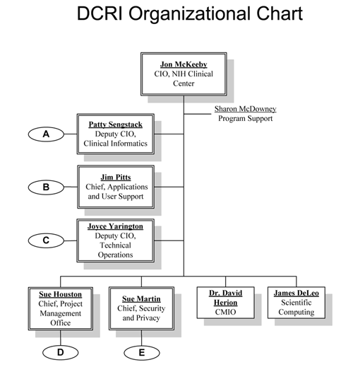 Figure 1. Main Level Organization Chart