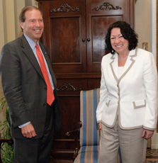 Senator Udall with Judge Sotomayor