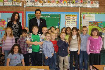 Visit to Tallmadge Elementary in Lancaster
