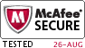 McAfee Secure sites help keep you safe from identity theft, credit card fraud, spyware, spam, viruses and online scams