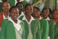 Girls from the Oprah Winfrey Leadership Academy for Girls 