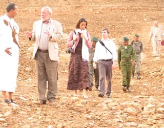 Ambassador’s Fund for Cultural Preservation Cornerstone Ceremony in Oualata, August 2009