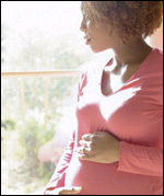 Photo: A pregnant woman