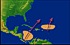 Typical origins and paths of tropical cyclones for November - Click to enlarge