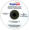 Special Education Law and Advocacy Training on CD-ROM