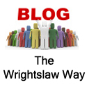 Blog the Wrightslaw Way