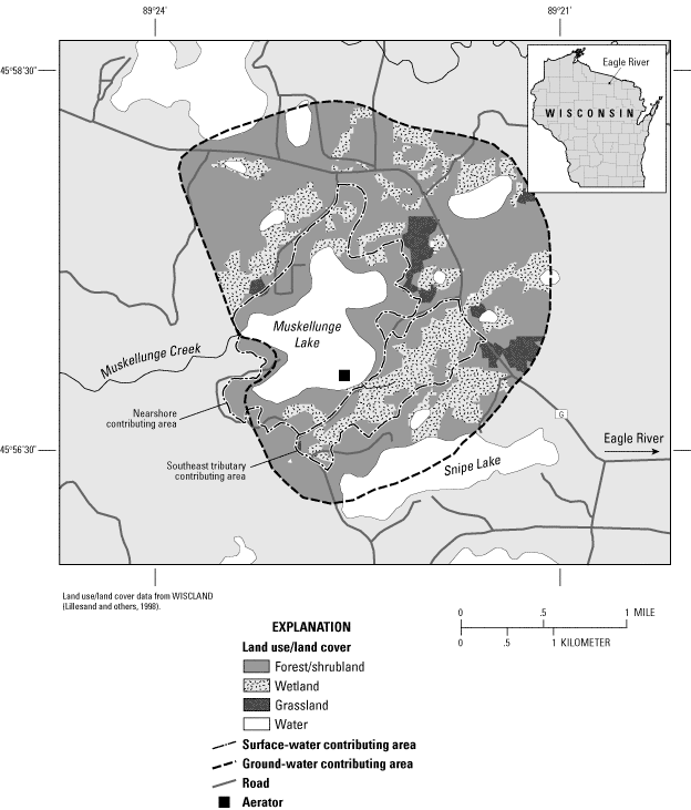 Muskellunge Lake, Wisconsin Land Use/Cover