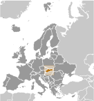 Location of Slovakia