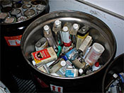 Household Hazardous Waste products