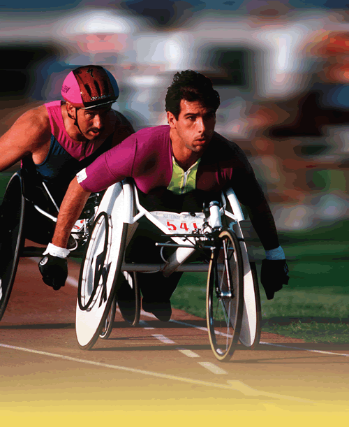 Wheelchair race