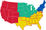 U.S. Regional Map