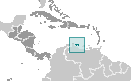 Location of Netherlands Antilles