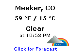 Click for Meeker, Colorado Forecast