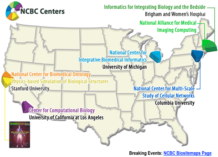 NCBC Centers Map