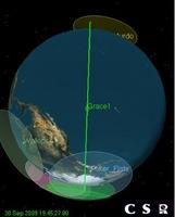 GRACE Groundtrack - refreshes every 5 minutes