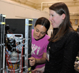 MIT student building a test satellite