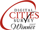 Digital Cities Survey Awards Winner - 2007